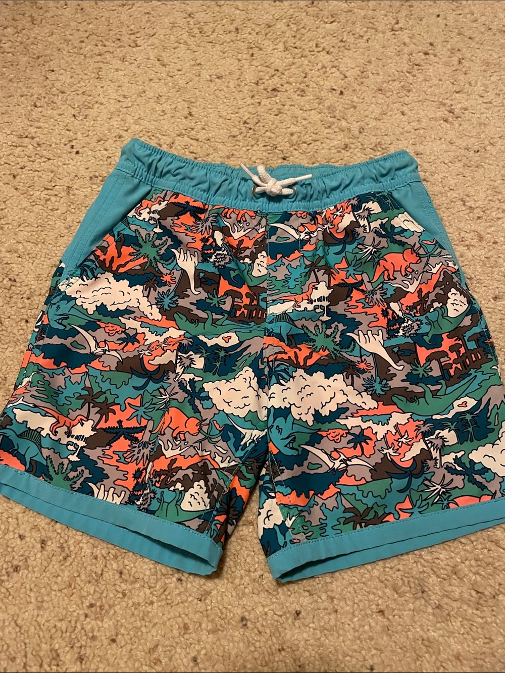 Boys swim trunks with liner